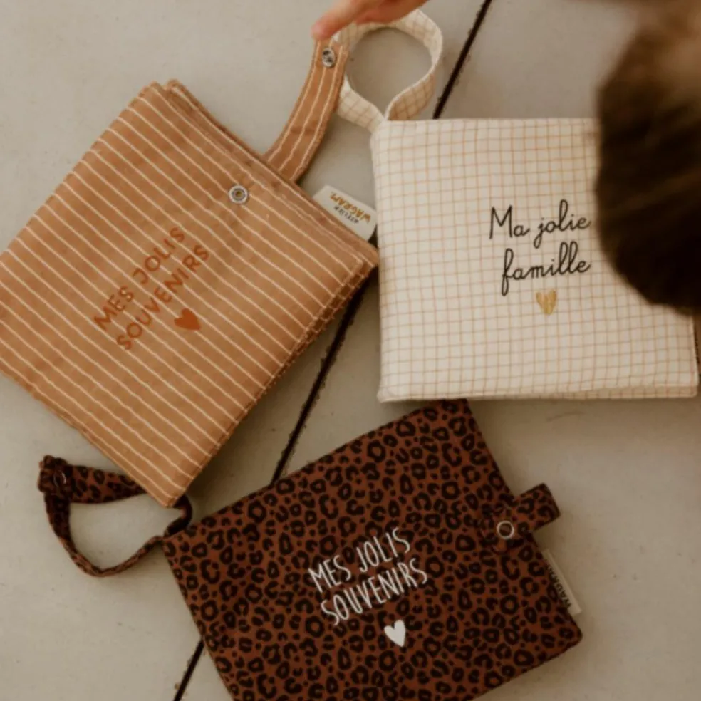 Mini album photo Gaze Petits Carreaux (personnalisable)