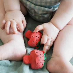 Mini jouet de dentition Chewy Sweetie la fraise