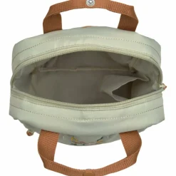 Mini sac à dos carré Little Gang khaki clair