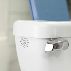 Mini toilette avec réducteur Blanc