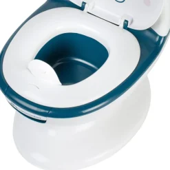Mini toilette d'apprentissage Bleu