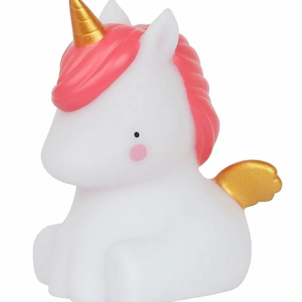Mini veilleuse licorne or édition limitée (12 cm)