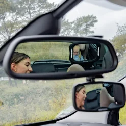 Miroir de surveillance avec lumière LED XXL Ezi Mirror Led