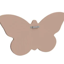 Miroir Papillon en bois Dusty Rose
