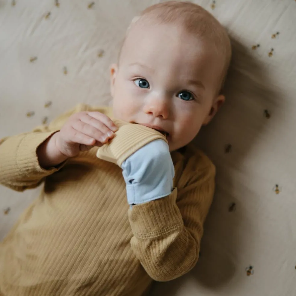 Mitaine de dentition Sunshine-Baby Blue