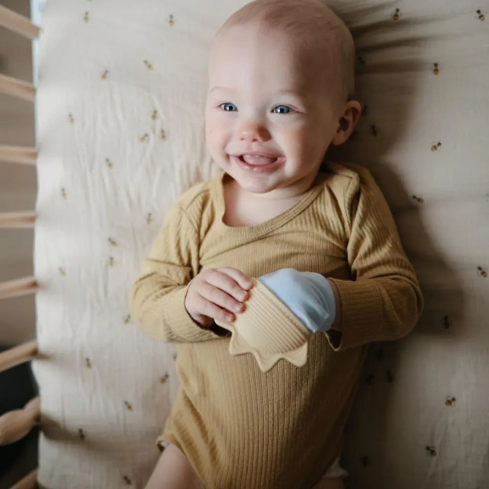 Mitaine de dentition Sunshine-Baby Blue