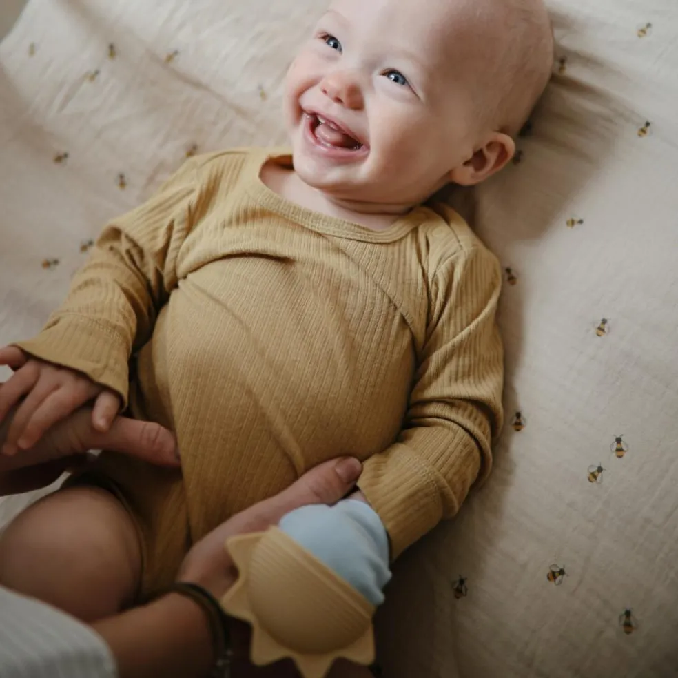 Mitaine de dentition Sunshine-Baby Blue