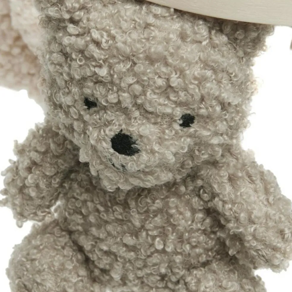 Mobile bébé Teddy Bear Olive Green-Naturel
