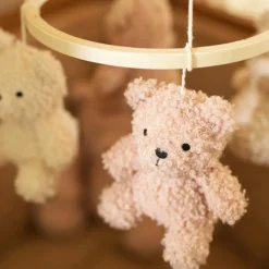Mobile bébé Teddy Bear Wild Rose-Naturel