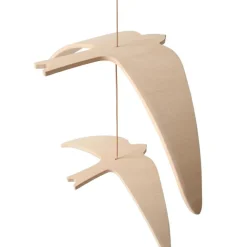 Mobile en bois de hêtre Kano Hirondelles