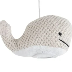 Mobile musical Animals vieux rose-warm linen