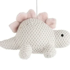 Mobile musical Animals vieux rose-warm linen