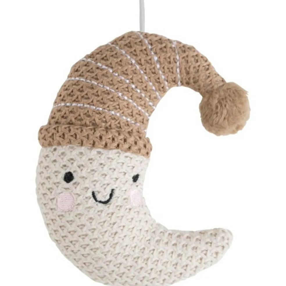 Mobile musical Heaven clay-warm linen