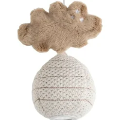 Mobile musical Heaven clay-warm linen