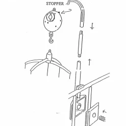 Mobile musical moutons et lune