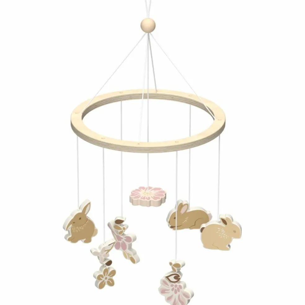 Mobile pour lit bébé en bois Augusta