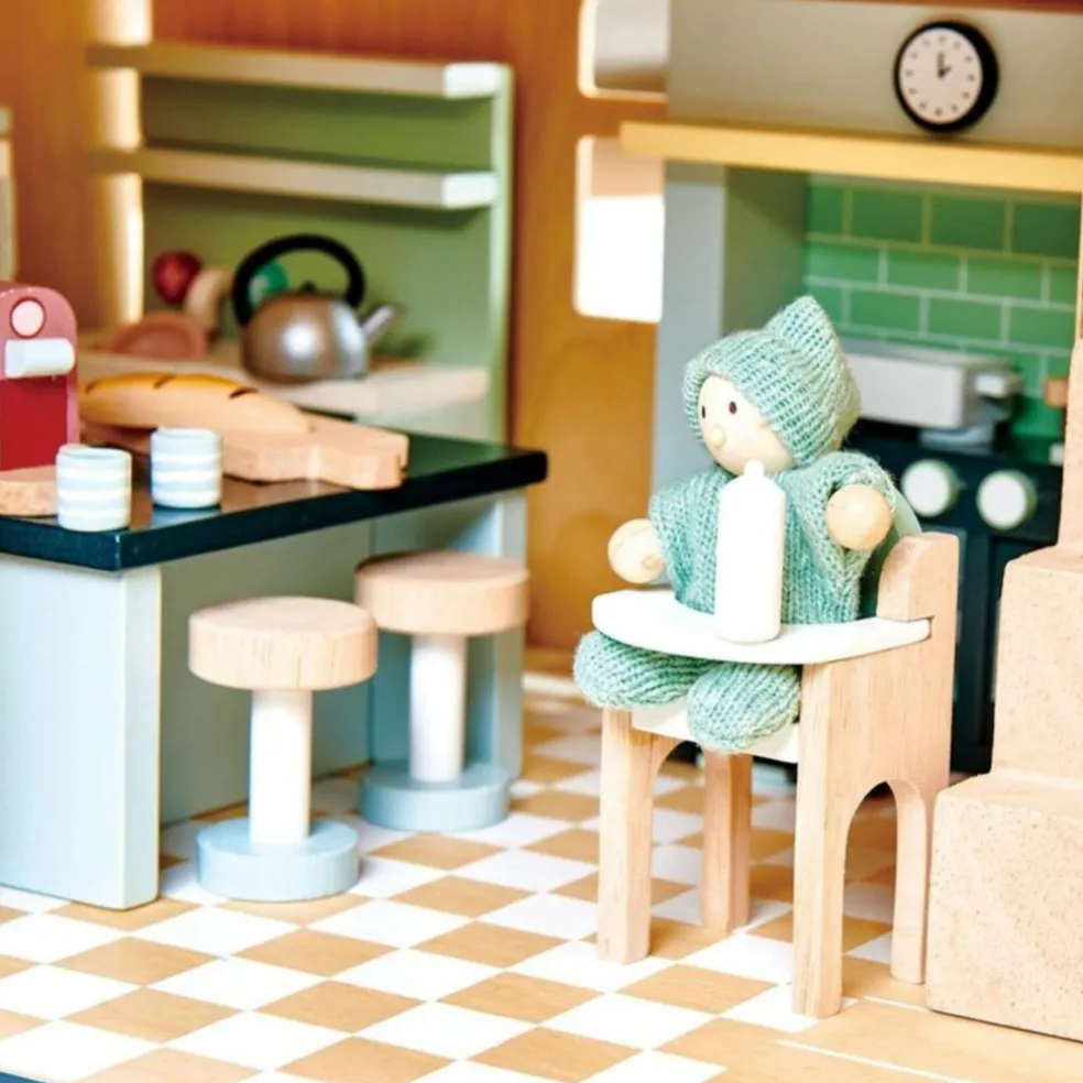 Mobilier pour poupée Cuisine en bois