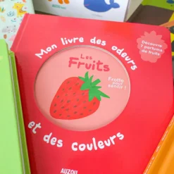 Mon livre des odeurs et des couleurs - les fruits