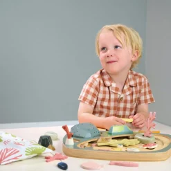Mon petit étang avec rochers en bois