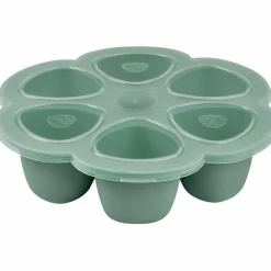 Moule de congélation multi portions silicone Sage green (6 x 90 ml)