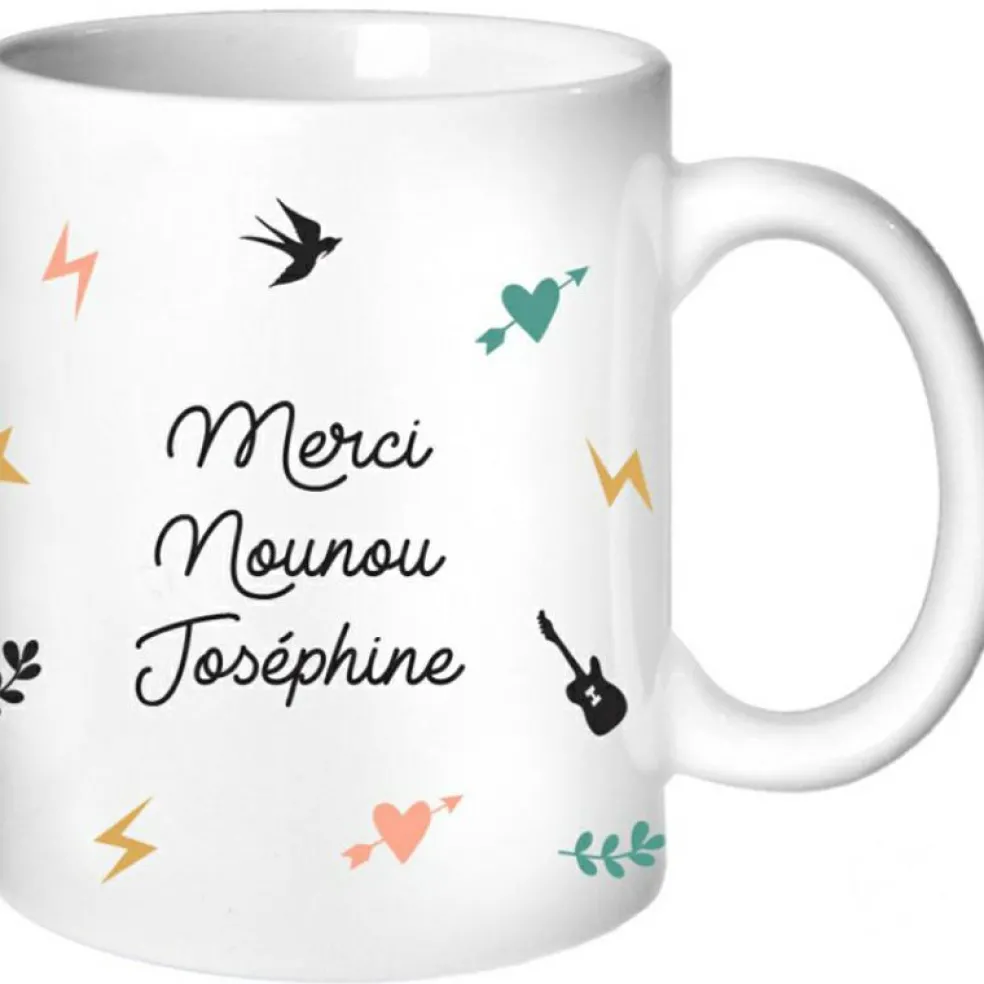 Mug Nounou Capsule (personnalisable)