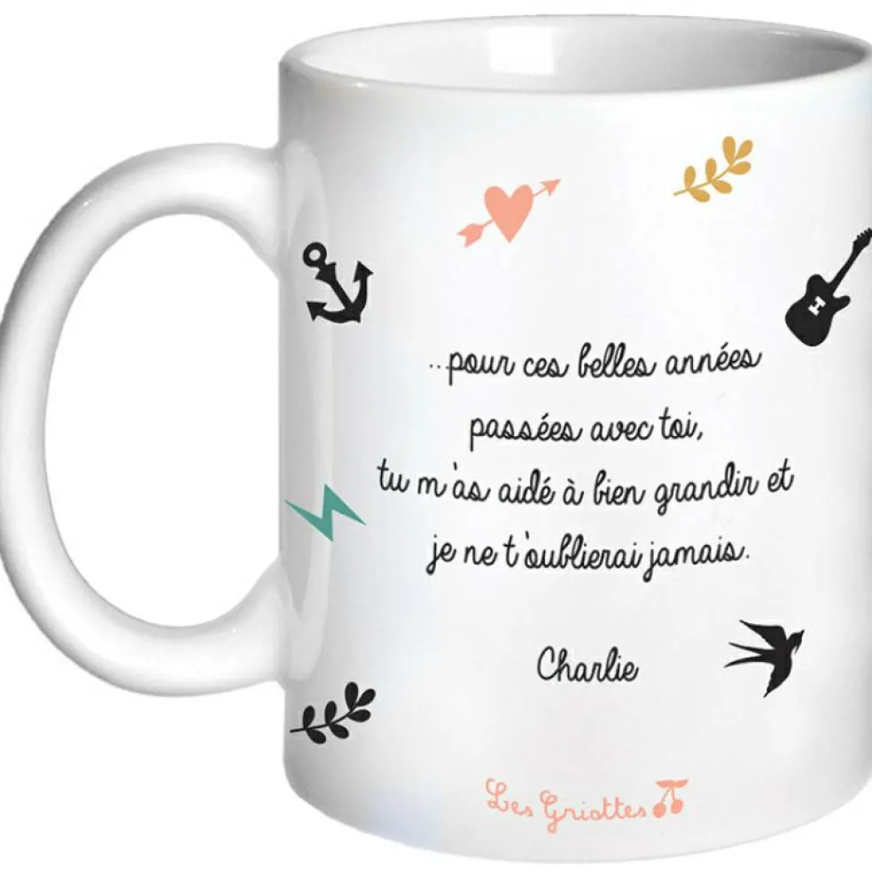 Mug Nounou Capsule (personnalisable)