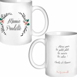 Mug personnalisable Fleurs