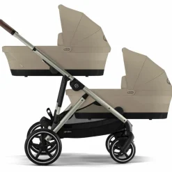 Nacelle Gazelle S Cot Almond Beige