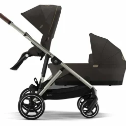 Nacelle Gazelle S Cot Chocolate Brown