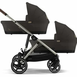 Nacelle Gazelle S Cot Chocolate Brown