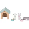Niche chien et chat et accessoires en bois