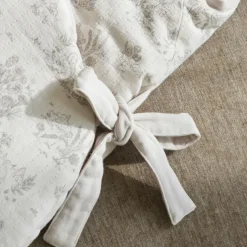 Nid d'ange avec capuche Toile de Jouy Cream