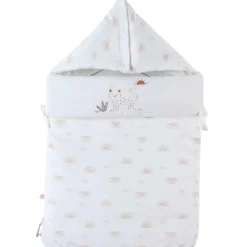 Nid d'ange en veloudoux écru Babou & Kendi