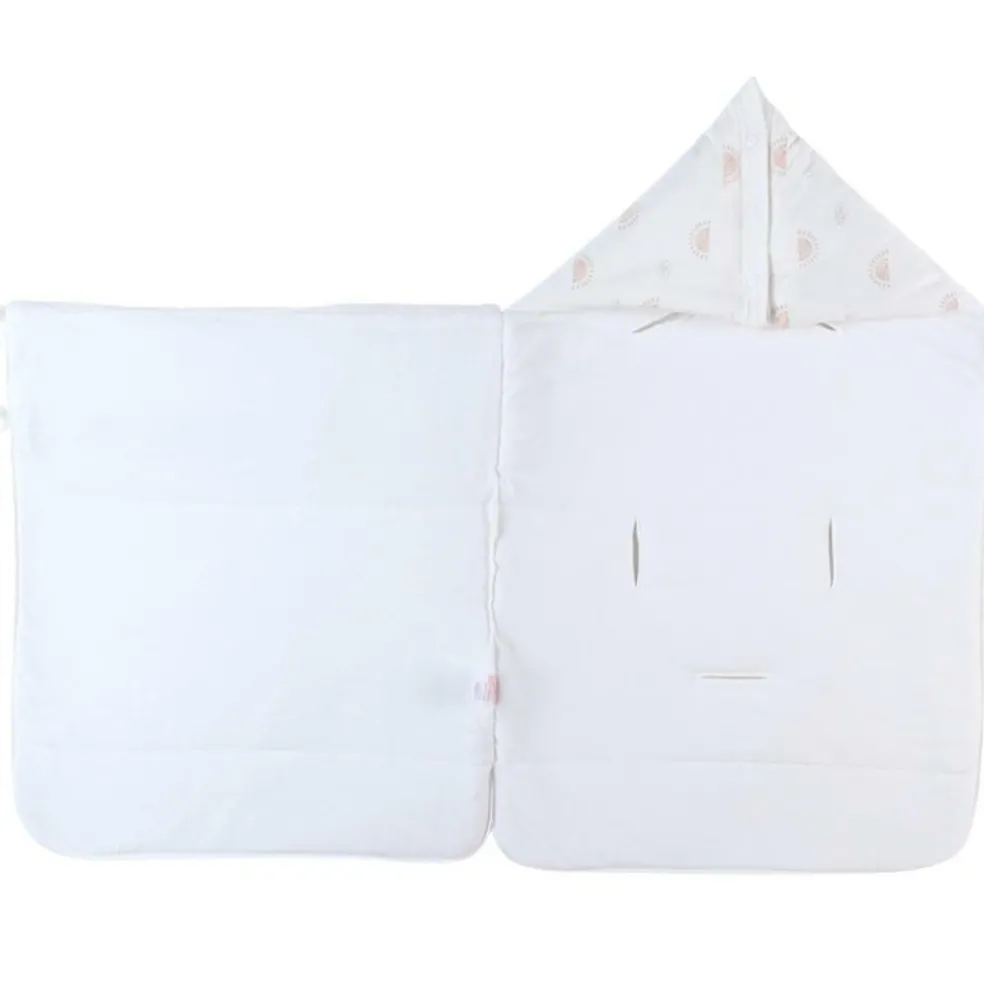 Nid d'ange en veloudoux écru Babou & Kendi