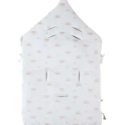 Nid d'ange en veloudoux écru Babou & Kendi