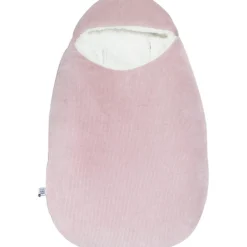 Nid d'ange en velours côtelé Wooly rose