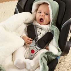 Nid d'ange en velours côtelé Wooly sauge