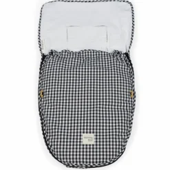 Nid d'ange et chanceliere siège auto Groupe 0 Été I Love Vichy Noir