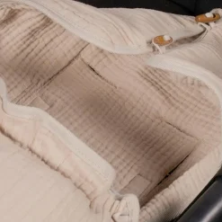 Nid d'ange et chancelière pour siège-auto Groupe 0 Été Apricot