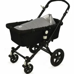 Nid d'ange et chancelière siège auto Groupe 0 Hiver I Love Vichy Noir