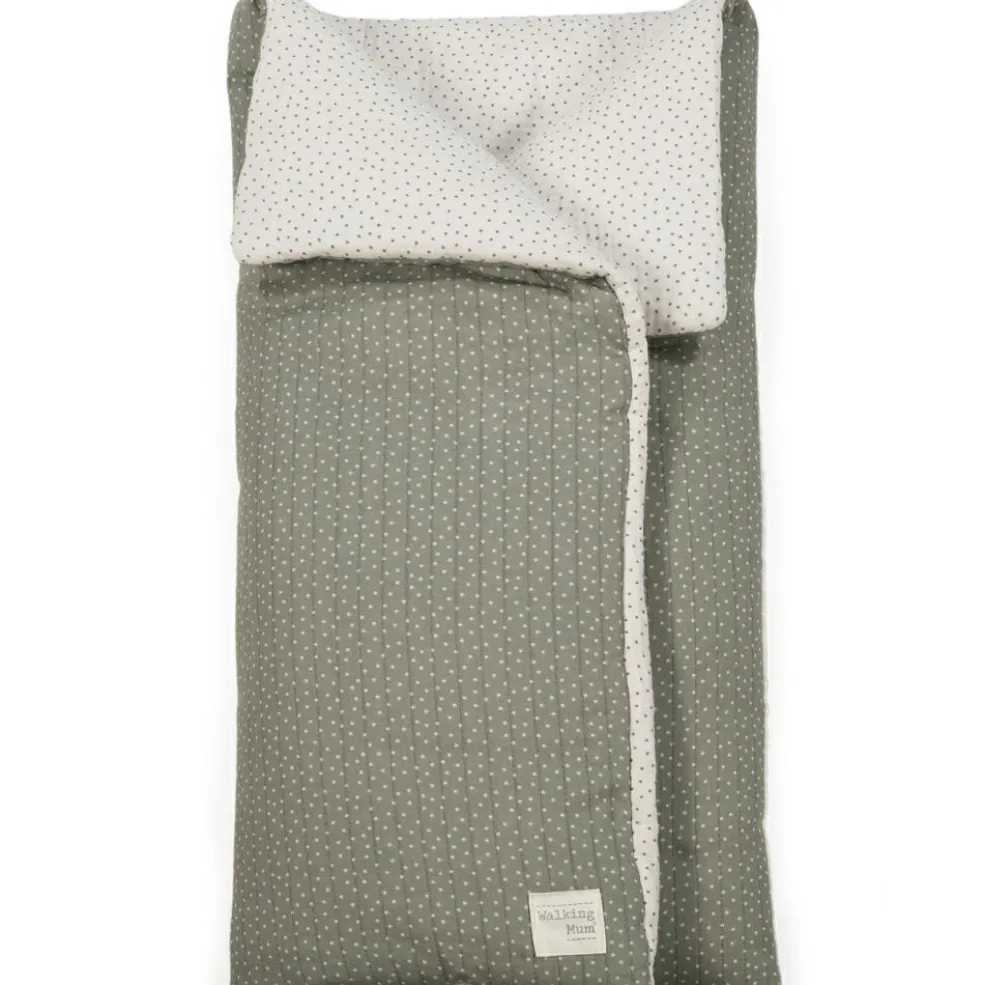 Nid d'ange et couverture à pois Poppy Mousse