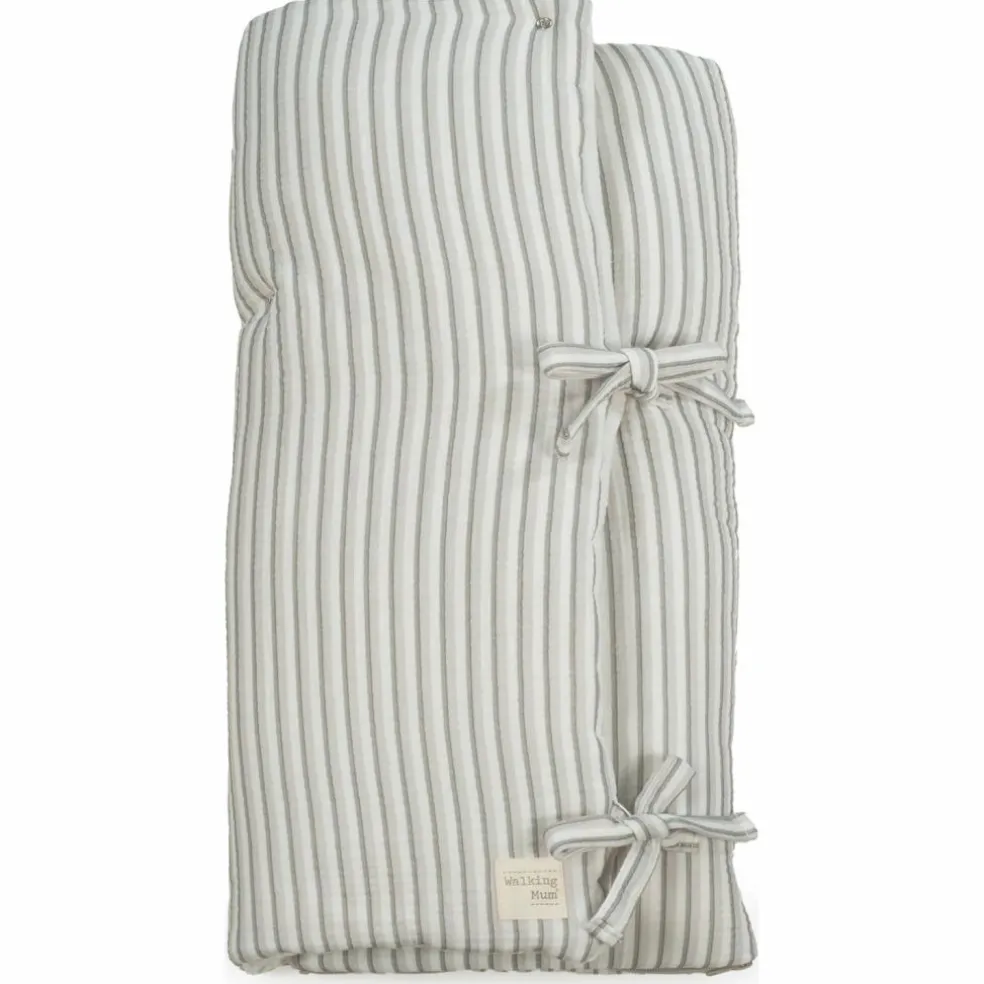 Nid d'ange et couverture Botton Rayures