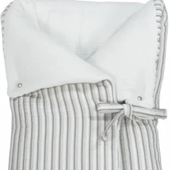 Nid d'ange et couverture Botton Rayures