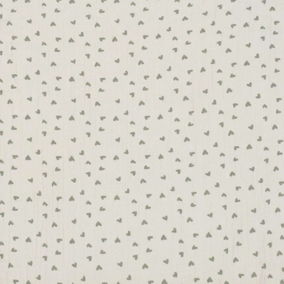 Nid d'ange et couverture Coeurs Poppy Mousse