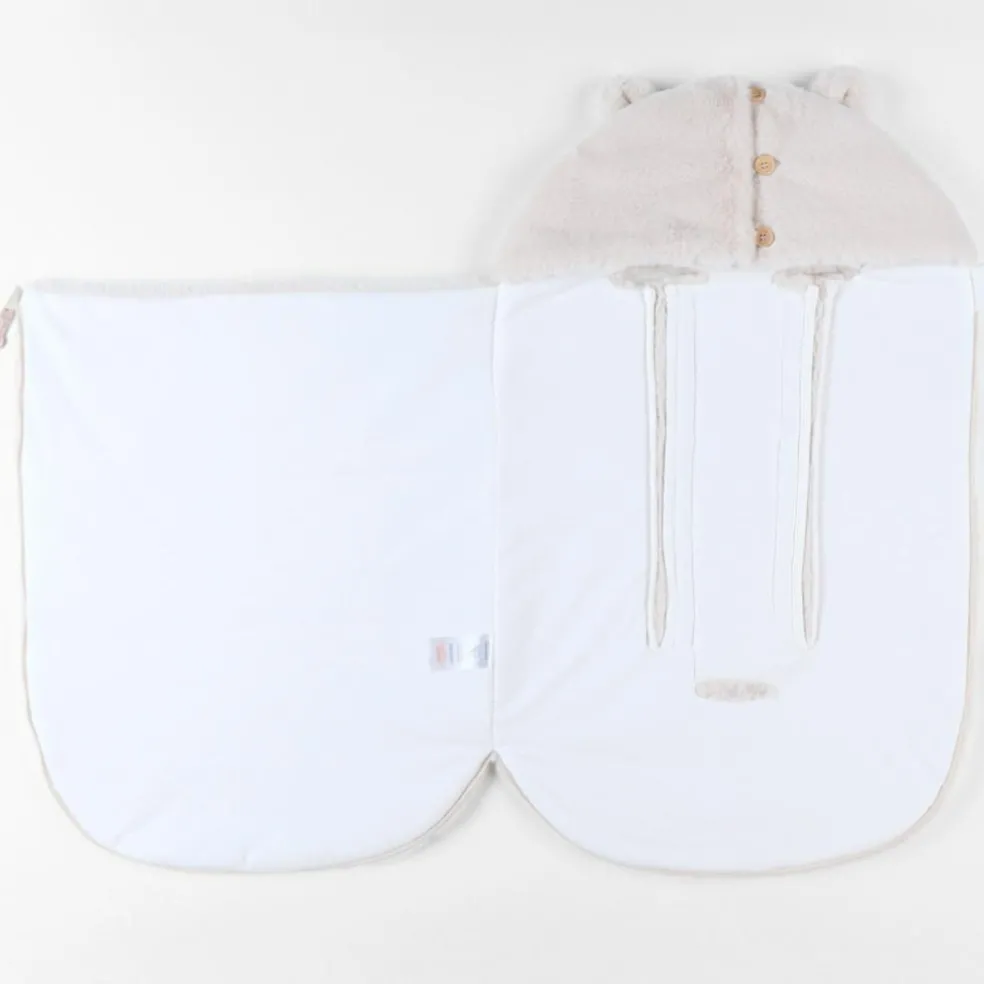 Nid d'ange fausse fourrure sable Mix & Match