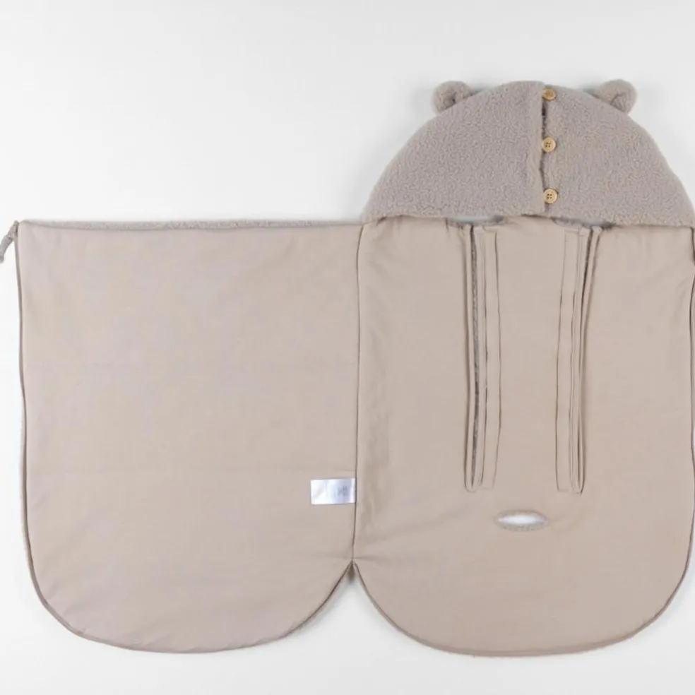 Nid d'ange jersey et sherpa Mix & Match