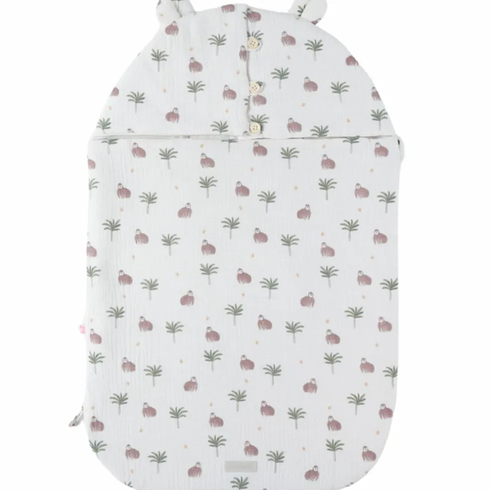 Nid d'ange mousseline de coton Cute gorilla