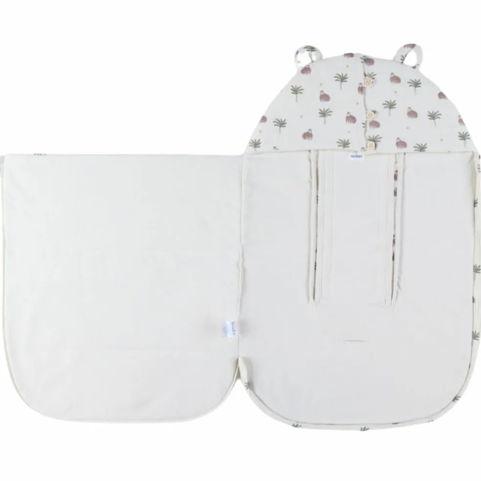 Nid d'ange mousseline de coton Cute gorilla