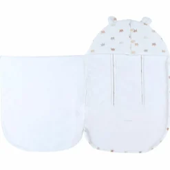 Nid d'ange mousseline de coton Elephants