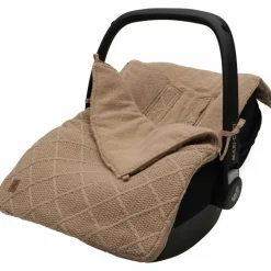 Nid d'ange passe sange Check Knit Biscuit (groupe 0+)